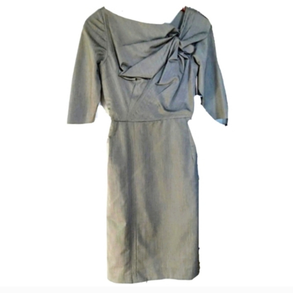 Byon Lars Collection Twist Front Sheath Dress